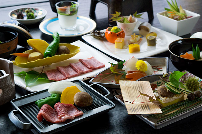 料理メニュー和楽