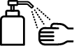 消毒用除菌アルコール設置