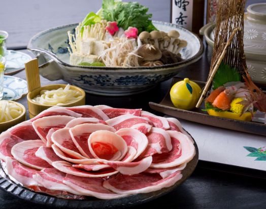 冬の味覚 極上ぼたん鍋プラン