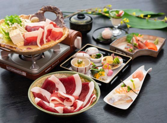 ひとり旅応援 ぼたん鍋プラン